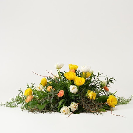 Vårljus, rund dekoration