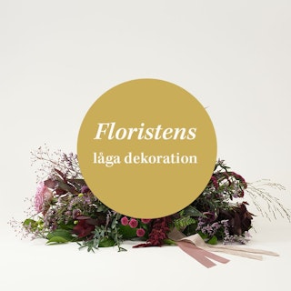 Floristens låga dekoration