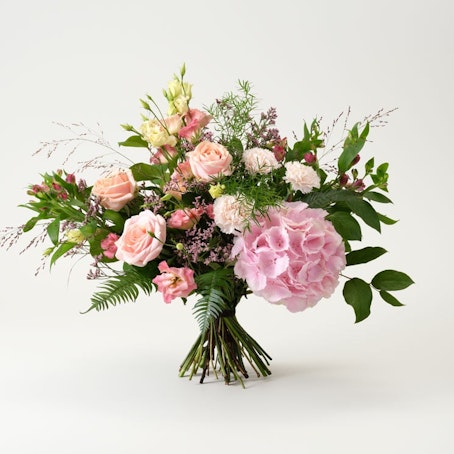 Rosa Himmel, stjälkstående bukett