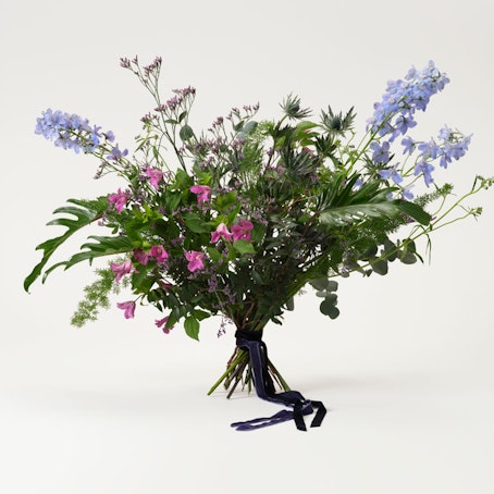 Stillhet, stjälkstående bukett