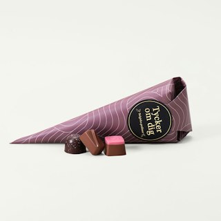 Chokladstrut Tycker om dig