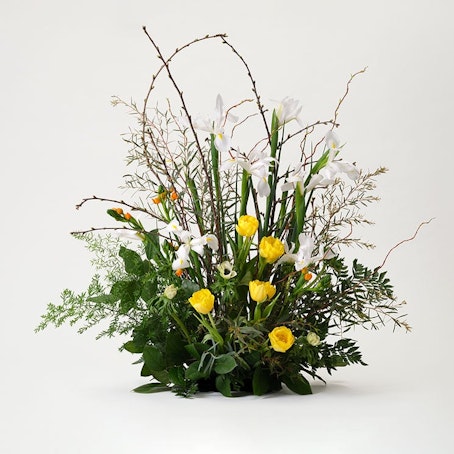 Vårljus, hög dekoration