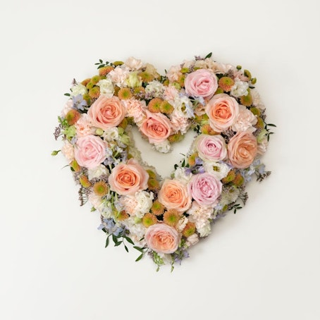 Sommaräng, blomsterhjärta