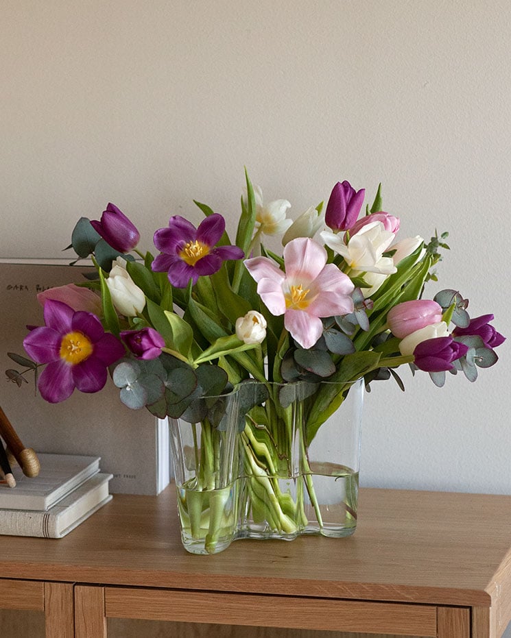 Tulpanfrossa med chokladhjärta