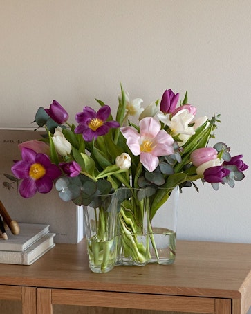 Tulpanfrossa med chokladhjärta