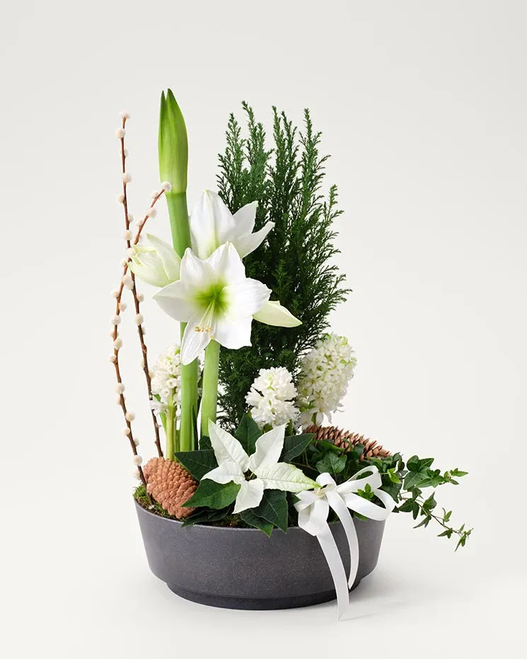 Julgrupp klassisk vinter, stor