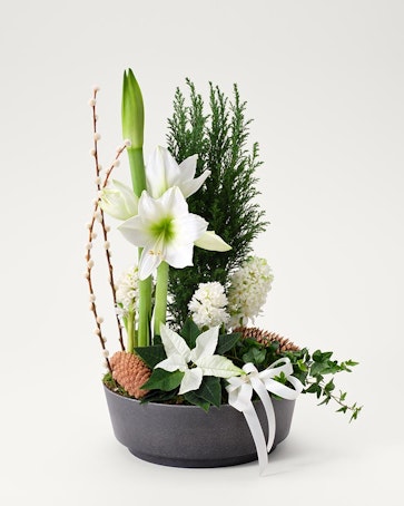 Julgrupp klassisk vinter, stor