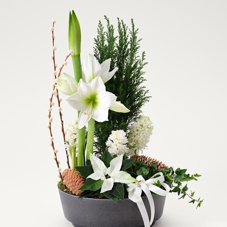 Julgrupp klassisk vinter, stor