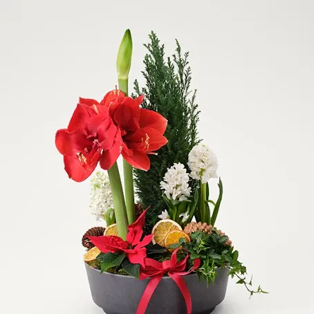 Julgrupp klassisk jul, stor