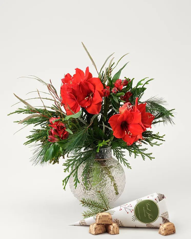 Decemberbuketten med julpraliner