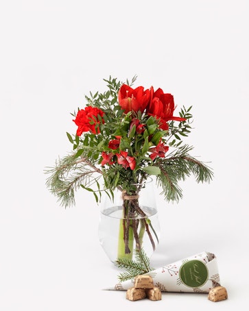 Julhälsning med julpraliner