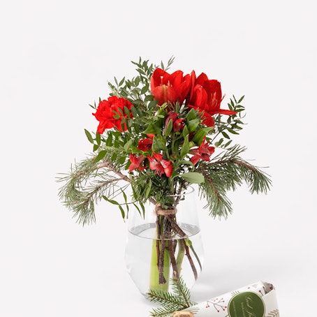 Julhälsning med julpraliner