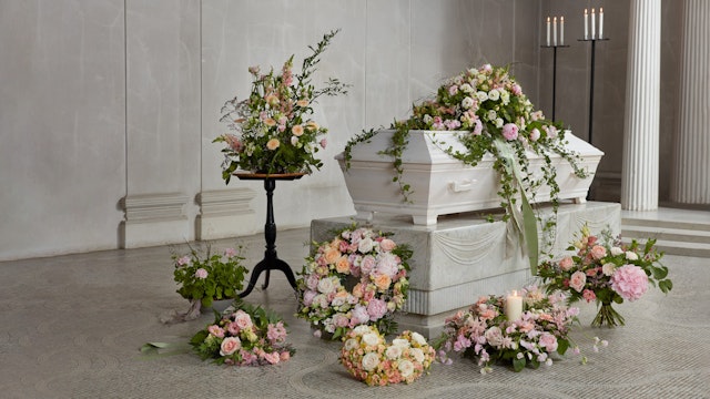 Så levereras Blommogram till Begravning