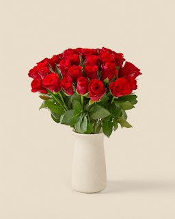 30 röda rosor
