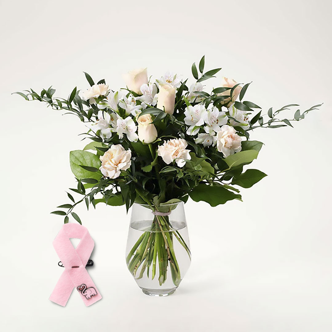 Omtanke med rosa bandet