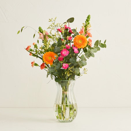 Floristens kreative buket, flerfarvet