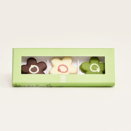 CHO CHO marcipanblomster