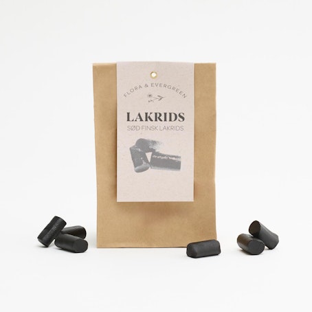 Flora & Evergreen Sød Finsk Lakrids