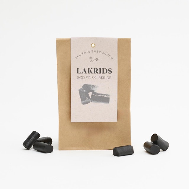 Flora & Evergreen Sød Finsk Lakrids