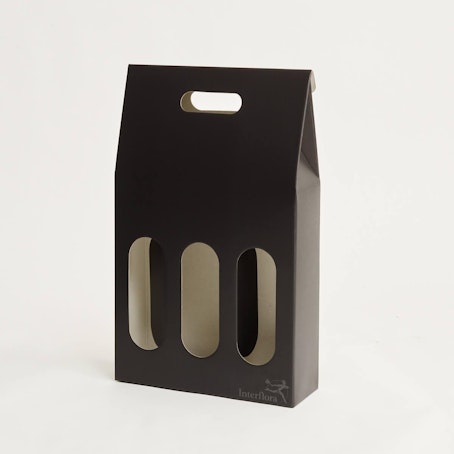 Gaveæske til 3 fl. vin