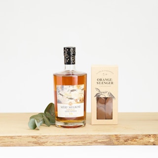 Méry-Melrose, Organic Cognac med orangestænger i lys chokolade