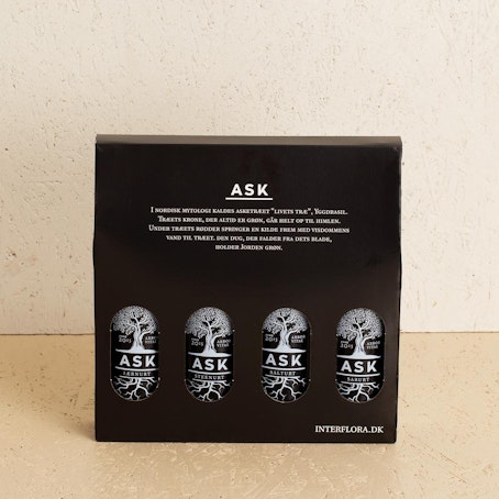 Gaveæske til ASK øl - 4 stk