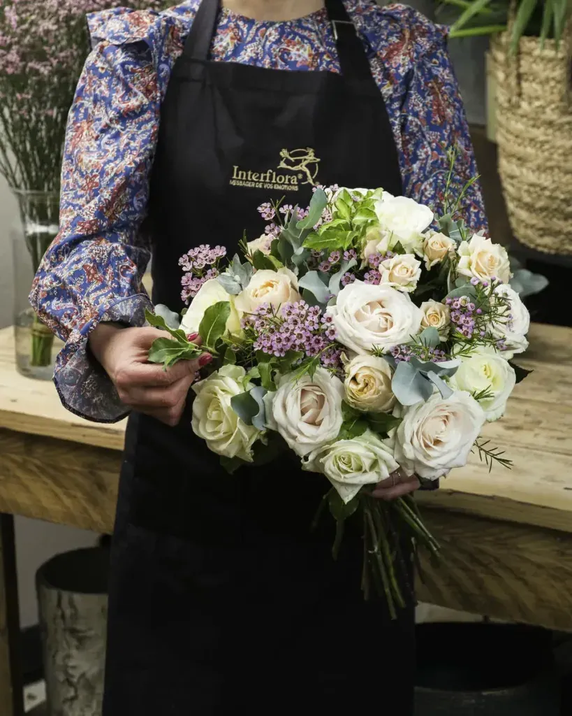 Buketter och blomsterarrangemang från Interflora-nätverket