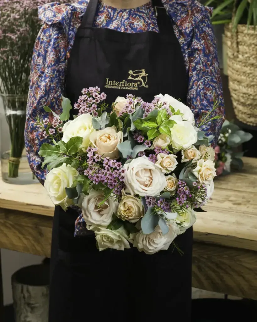 Buketter och blomsterarrangemang från Interflora-nätverket