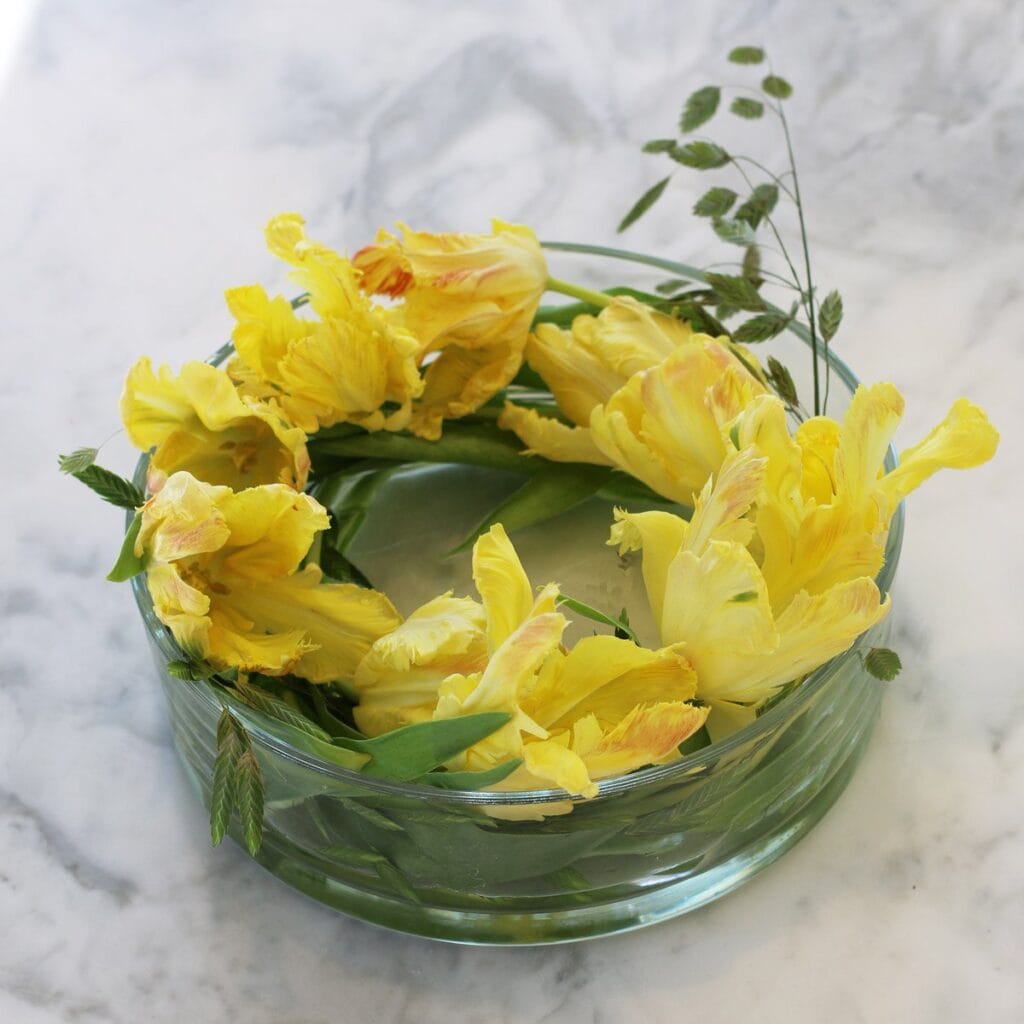 DIY: Snyggt och enkelt påskarrangemang