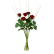 Bukett 5 röda rosor - rosor -  Interflora