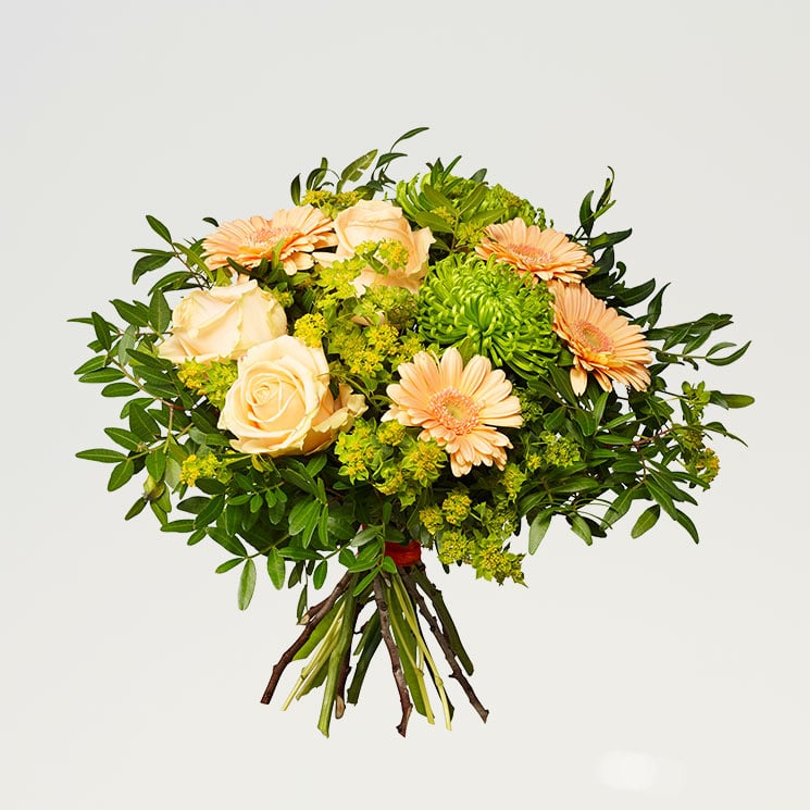 blommor med en krya på dig hälsning