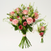 Familjebukett Rosa/Vit