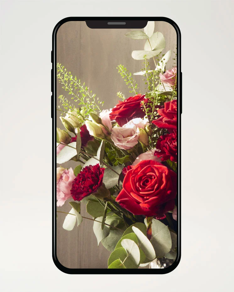 Floristens sms-kärleksbukett