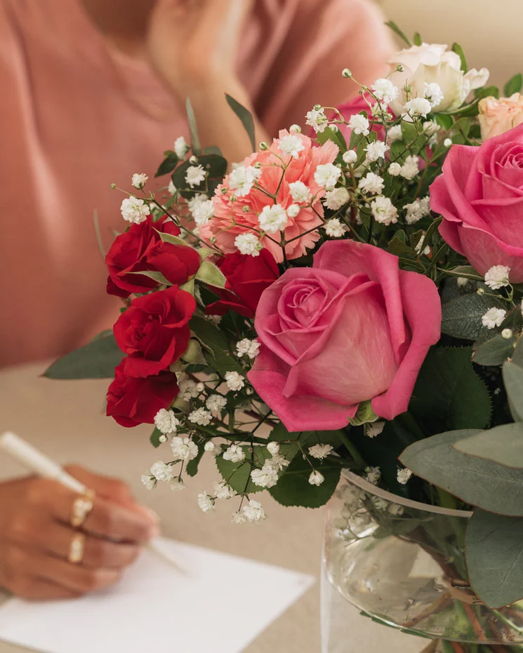 Floristens rosbukett